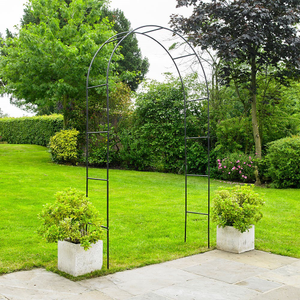 Garden arch - black 