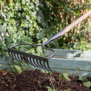 DeWit bow tine garden rake