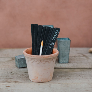 Chalkboard large labels & pencil - pack of 10