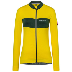 Womens Grava Jersey T-Shirt (Illuminating/Deep Forest)