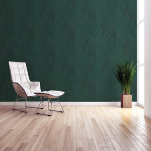 Galerie Welcome Home Botanical Leaves Green Wallpaper - WH30146