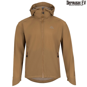 Chaqueta impermeable Aventyr 2.5L Packable Hombres (Amarillo)