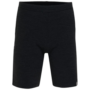 Pantalones cortos Merino Blend 200 para hombre (negro jaspeado)