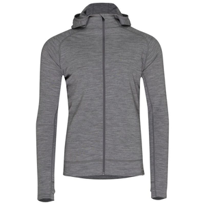 Sudadera con Capucha Merino Soft Hombres (Gris)
