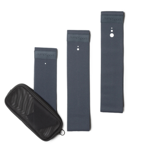 JumpSport Sculpt | No-Slip Grip Resistance Glute Bands, Set of 3