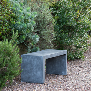 Terrace bench - ash grey