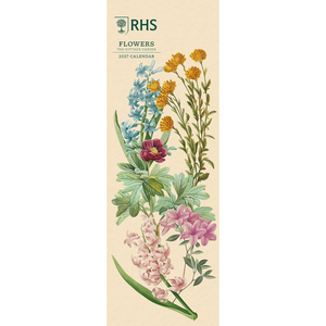 RHS flowers 2027 slim calendar