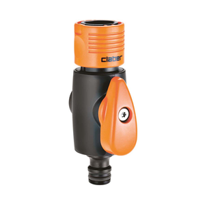 Claber Coupling with Shut-Off Valve - 8601