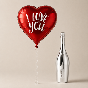 Heart Shaped Balloon Gift Set