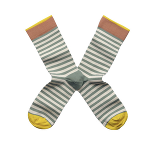 Chaussettes 42/44 - Rayures arctique - Bonne Maison