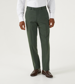 Harvey Tailored Suit Trousers Green