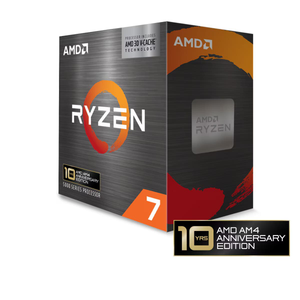 AMD Ryzen 7 5800X3D 10th Anniversary Edition CPU Eight Core 4.5GHz Turbo Processor Socket AM4 - Retail - 100-100000651POF
