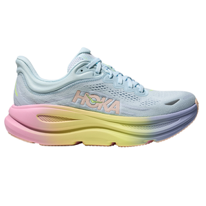 Hoka Womens Bondi 9 - Glimmering Blue/Overcast - Neutral - AW26