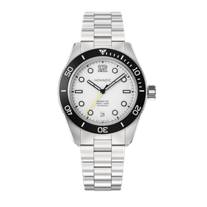 Navigator White - Maraí 401 - 40mm Dive Watch (2026 Edition)