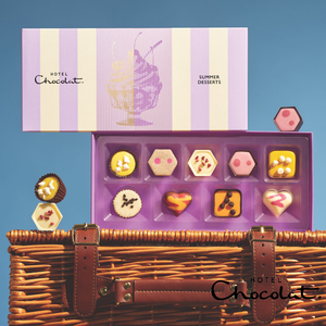 Hotel Chocolat - Summer Desserts 9-Piece Chocolate Box