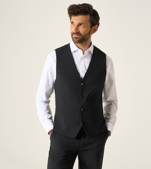 Darwin Suit Waistcoat Black