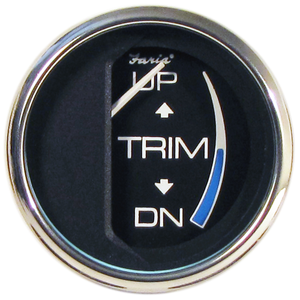 Chesapeake Black SS Trim Gauge