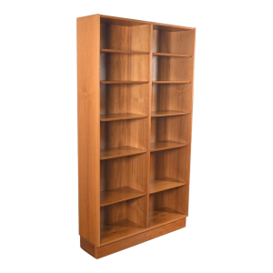 Carlo Jensen Double Teak Bookcase by Hundevad + Co #2 | Danish Modern 1960s