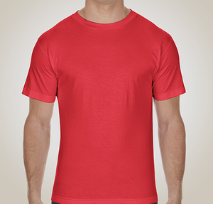 American Apparel Heavyweight Cotton T-shirt - Red