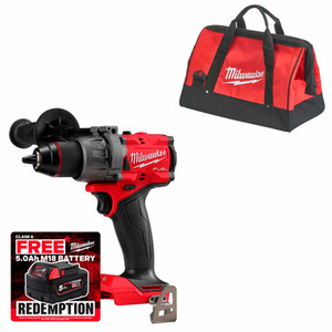 Milwaukee M18 FPD3-0B 18V FUEL™ Combi Drill with Contractor Tool Bag (Body Only)