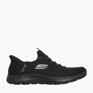 SKECHERS Womens Summits Slip-In Dream Chaser Sneakers Black