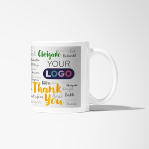 Design Wrap 12 oz.Ceramic Mug - 'Thank You' Edition