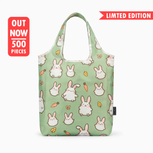 Sleepy Bunnies - Limited Edition Reusable Eden Tote Bag