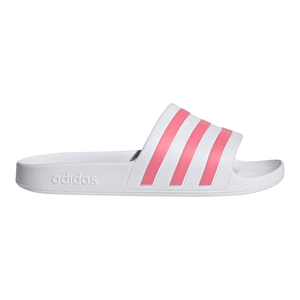 Damen Adilette Aqua Sandalen (Weiß)