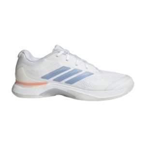 adidas Avacourt 3 - Core White/Halo Blue/Beam Orange