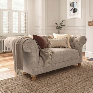 Montgomery 2 Seater Sofa in Arlan Abalone Fabric
