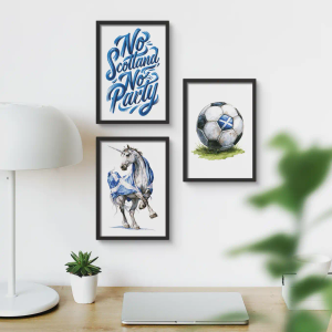 Scotland World Cup Collection (3 Prints) - A5