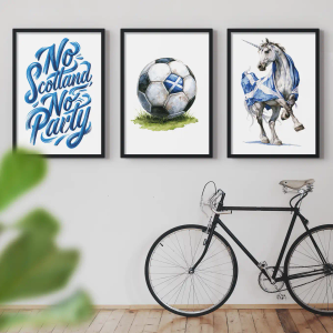 Scotland World Cup Collection (3 Prints) - A3