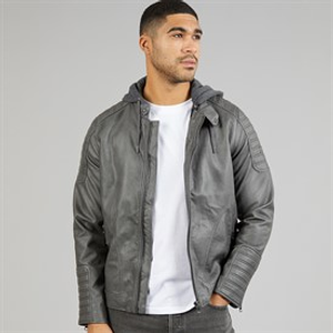 Indicode Mens Miguel Angel Jacket Dark Grey Dk Grey