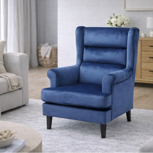 Loretta Midnight Blue Armchair 