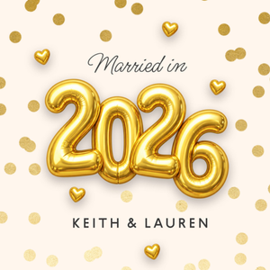 Moonpig Married In 2026 Gold Balloon Wedding Card