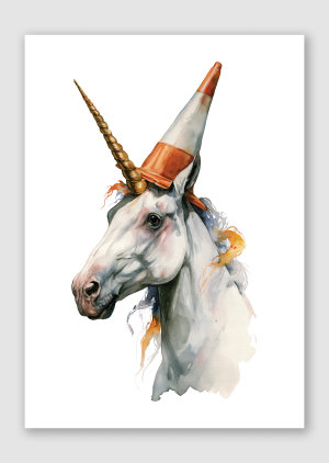 Unicone - A3, Unframed