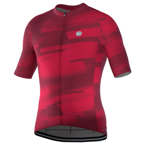 Mens Gavia Cycling Jersey (Red/Black)