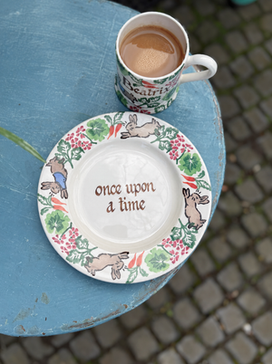 Personalised Peter Rabbit™ Medium Dinner Plate, 8.5 Inch
