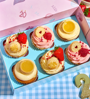 20th Birthday Cupcake Box