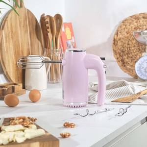 SALTER RETRO PINK Hand Mixer