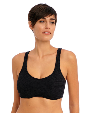 Freya Ibiza Waves Bralette Bikini Top - Black