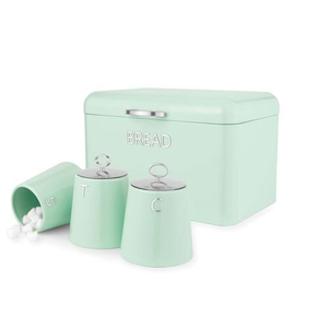 SALTER RETRO GREENE 4 Piece Storage Set