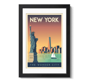 New York Travel Poster