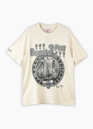 Mitchell & Ness NBA Chicago Bulls Repeat 3 Peat Tee