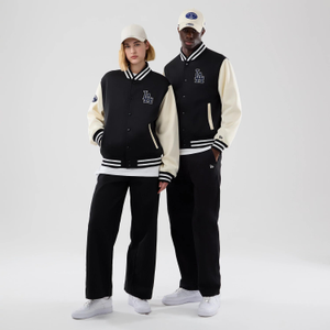 LA Dodgers MLB Jersey Bomber Black Jacket