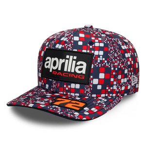 Aprilia Replica Marco Bezzecchi Silverstone Race Special Blue 9SEVENTY Stretch Snap Adjustable Cap