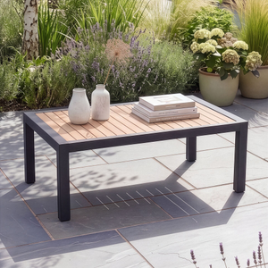 Maze - Vancouver Aluminium Rectangular Coffee Table