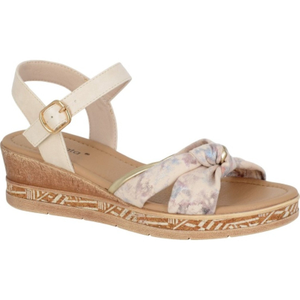 Cipriata Womens Sarina Buckle Sandals - 6 UK / Beige