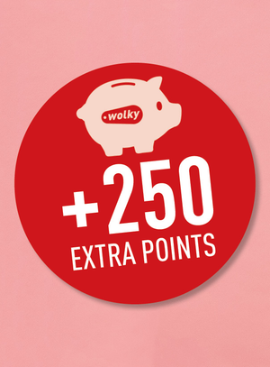 250 Wolky&Me Points