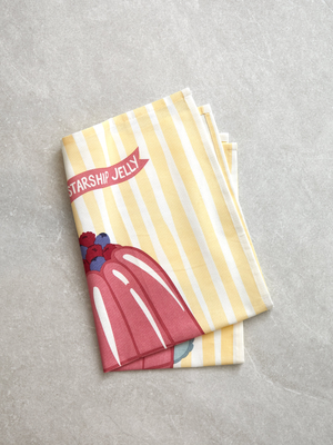 Starship Jelly Tea Towel